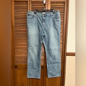 L.L. Bean Women’s Straight Fit Light Blue Jeans